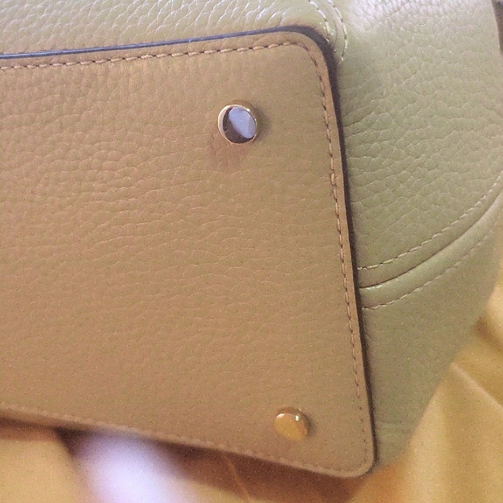 kate spade Elegant Cream and Tan Satchel - Picture 4 of 5
